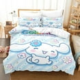 thumbnail image 1 of Ensemble de Literie Trois Pièces Imprimé Numérique Chien Pudding Sanrio HelloKitt Mignon, 1 of 6
