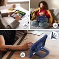 thumbnail image 6 of Rugged Case For iPad 5th 6th Generation 9.7 inch & Air 2 & Pro 9.7 Shockproof Cover with Rotatable Stand & Pencil Ring & Strap, 6 of 9