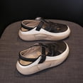 thumbnail image 1 of Sandalias de verano para mujer, con punta cerrada, ahuecadas, transpirables, a la moda, con suela de goma, informales, con , para caminar, Negro Fernando  sandalias de plataforma, 1 of 8