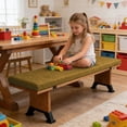 thumbnail image 4 of zhangmingg Long Padded Indoor Seat Comfortable Rectangular Foam Padding for Kitchen Island Counter Home Dining Room, 4 of 4