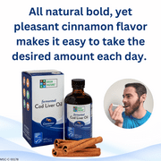 Green Pasture Fermented Cod Liver Oil Liquid - Cinnamon