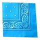 thumbnail image 1 of Bearachild Pañuelo cuadrado para exteriores de 55cm x 55cm, diadema negra y roja de Cachemira estampada para mujeres/hombres/niños/niñas Almacenamiento y organización del hogar azul claro Bearachild HA5742-02, 1 of 6