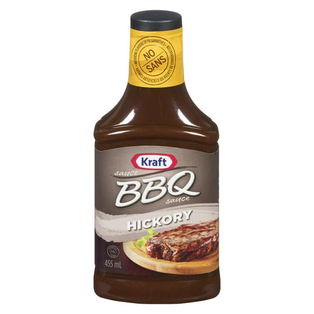 Sauce BBQ Kraft Hickory 455mL