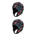 thumbnail image 1 of Wosthever EVA Portero Rugby Fútbol Fútbol Casco Rugby Sombrero Cabeza Protector Guardia Colorido Azul Type2 NO2, 1 of 1