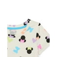 thumbnail image 5 of Minnie Mouse Toddler Girl Allover Print Dress with Short Sleeves, Sizes 12M-5T, 5 of 5