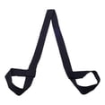 thumbnail image 2 of Eslinga de Correa de Transporte de de Yoga , Bucles, Correas para Todos Los Tamaños de 150x8cm Cinturón de Correa de Esti Negro Macarena Correa de transporte de la almohadilla de yoga, 2 of 5