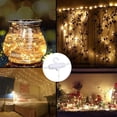 thumbnail image 3 of Curtain String Lights, 29.9Ft 300 LED Color Changing with 8 Modes White Christmas Fairy Snowflake Window Icicle Curtain Lights with Controller for Christmas, Party, Wedding, Bedroom,Halloween, 3 of 7