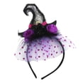thumbnail image 3 of Diadema de Halloween Accesorio para El Cabello de /decoración Diadema de Encaje Elástico/diadema para Favores de Fiesta Juego de Simulación Niños Estilo B, 3 of 8