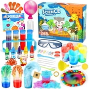 UUSUOO Science Kits for Kids Age 5-7, 268 Kids Science Experiments for Kids, Education Science Kit, STEM Projects Magic Activities,Christmas Gifts Chemistry Set for Kids 5-10 8-12