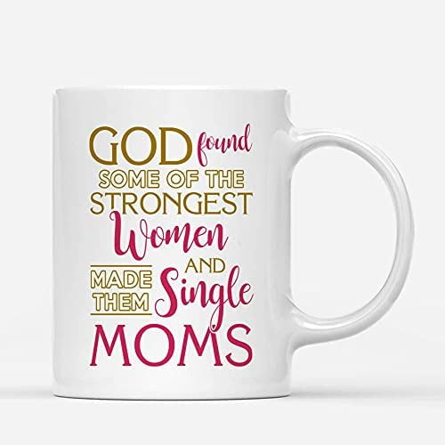 So God Made A Girl Mom Mug