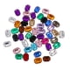 thumbnail image 1 of 50pcs 10 * 14mm Botón de de imitación de acrílico de gota de agua multicolor para manualidades - Rectángulo Macarena Botón Rectángulo, 1 of 7