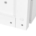thumbnail image 3 of Dextrus 4-Tier Narrow Bookcase with LED Light, 71.5" Rotating Bookshelf, Geometric Modern Corner Shelf, Shelf Storage Organizer Corner Shelf for Home Office, White, 3 of 8