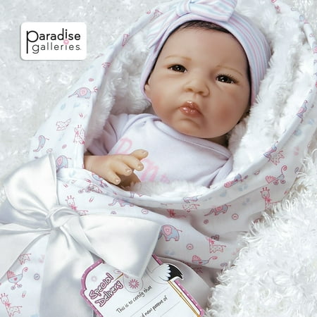 Paradise Galleries Reborn Asian Baby Doll In Lifelike Flextouch