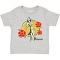 thumbnail image 3 of Inktastic Retro Hula Girl Girls Toddler T-Shirt, 3 of 5