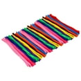 thumbnail image 1 of Limpiadores de chenilla,Chenille Stems Pipe Cleaners Art Craft Hecho a mano,Suministros para manualidades de tallos de chenilla de colores surtidos,Limpiapipas Fuzzy Glitter para arte, 1 of 9