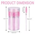 thumbnail image 3 of RAGUPEL 2026 New Eyelash Brush, Curved Brush Head Mascara Wands, Easy to Use Lash Brush, Pink for Applying Mascara, Separating Lashes, Lash Grooming, Beauty Routines, Professional Makeup Use., 3 of 5