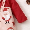 thumbnail image 5 of GRNSHTS Newborn Infant Baby Boys Christmas Gentleman Clothes Santa Elk Print Long Sleeve Bow Tie Romper Jumpsuit One-Piece Xmas Playsuit 3-6 Months, 5 of 7
