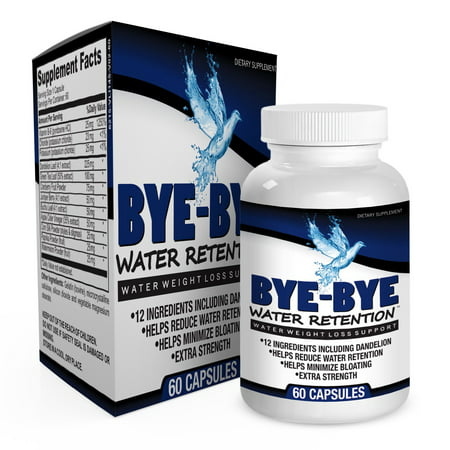 La rétention d'eau Bye-Bye: pilules naturelles pour poids Diurétique eau Perte / ballonnements secours