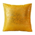 thumbnail image 1 of Housse de Coussin en Velours à Flocons de Neige Estampés à Chaud, 1 of 6