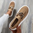 thumbnail image 2 of Vedolay Casual Shoes For Women Women's Slip-On Walking Shoes Lightweight Soft Casual Shoes,Brown 8, 2 of 5