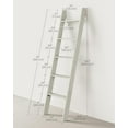 Blanket Ladder Decorative Farmhouse for The Living Room, 5Tier Ladder