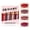 A, variant on QunYou Matte, No Cup Lipstick, Diamond Lipstick, Moisturizing Lipstick 4 Travel Sets, 2.5ml*4