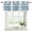 white, variant on Lake Paddles Curtain Valances for Windows, Kitchen Valance Window Treatments Panel 2 Pack, Summer Watercolor Teal Blue Striped Rod Pocket Short Curtains for Bathroom Bedroom 60 x 18 Inch