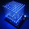 thumbnail image 2 of Kit de Soldadura de Juguete Electrónico con LED Cuadrado 3D8 de 8 X 8 X 8 mm, 4,5-5,5 V, Mini Cubo LED 3D, Kit de Soldadura Electrónica DIY., 2 of 5