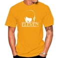 thumbnail image 3 of Camiseta negra de estilo extraño para hombre, talla S-6XL, con temática de cultura pop, Things Eleven Cosplay, 3 of 5