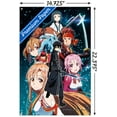 thumbnail image 3 of Sword Art Online - Key Art 2 Wall Poster with Push Pins, 14.725" x 22.375", 3 of 6