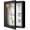 Black, variant on 8x10 inch linen-backed pop-up photo frame - sturdy and durable, perfect for displaying flowers, photos, medals, and other keepsakes.
