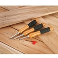thumbnail image 6 of Woodriver Carbide Replaceable Tip Turning Tool 3-Piece Set Round, Square, Diamond Tips, 6 of 8