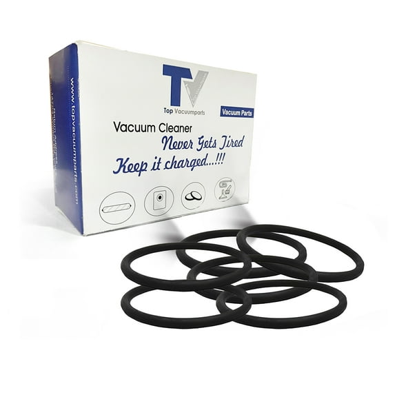 Replacement Part For Eureka Sanitaire Vacuum Cleaner Belt For Models 1402A, 5071E, 7534A, 7575, SC684E, SC684E, SC887A, SC888, 6484A, 6484AT series, SC889A, SC888F [6 Belts] # 30563B