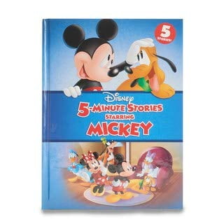 Pre-Owned Kohls Care Disney 5 Minutes Stories Starring Mickey 5 Stories, 9781368028585, 1368028586, Hardcover,