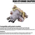thumbnail image 5 of Rear Atv Brake Caliper Compatible with Polaris Sportsman 400 450 500 600 700 800 With Pads Replace 1911075_SJJYV -Sy, 5 of 5