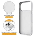 thumbnail image 3 of For IPhone 17 Pro Max Case (Compatible With MagSafe)  With Invisible Magnetic O-Ring Stand Military-Grade Shockproof Phone Case,White,For iPhone 17 Pro Max, 3 of 7