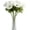 White, variant on 7PCS Anemone Artificial Flowers Real Touch Silk Flower Wedding Bride Bouquet DIY Home Decor (White)