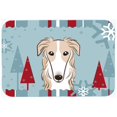 thumbnail image 1 of Winter Holiday Borzoi Kitchen & Bath Mat, 20 x 30, 1 of 1