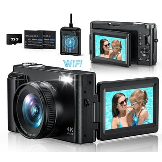 4K Handheld Digital Camera 48MP Video Photography Anti-Shake with