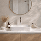thumbnail image 5 of Lavabo Ovalín Rectangular Cerámico Blanco De Sobreponer 61cm, 5 of 5