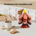 thumbnail image 7 of OIUR Silicone Trivets with Stand Christmas Tree Insulation Mat Festive Pot Holders for Kitchen Dining Holiday Gift Idea, 7 of 7