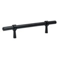 thumbnail image 1 of Deltana P311U19 6.5 in. Adjustable Pull- Black - Solid, 1 of 1
