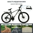 thumbnail image 4 of Mountain Bike, 27.5 Inch Shimano 21 Speed, Dual Disc Brake Bike for Men Womens Adult, Front Suspension Bicycle, 4 of 11