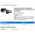 thumbnail image 2 of Serpentine Belt Drive Component Kit - Compatible with 1993 - 1996 Ford F-150 5.0L V8 GAS 1994 1995, 2 of 2
