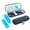 Blue, variant on SUNMON Insulin Cooler Travel Case with 2 Cooler Ice packs, Small EVA Ozempic Travel Bag Freezer Diabetic for Cooling Insulation, Epi Pen Carrying Bag (Blue Camellia)