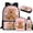 Kawaii Capybara, variant on Yuyamidu Kawaii Axolotl School Backpack Set 4 Pieces with Lunch Bag Pencil Case and Water Bottle Holder for Kids Girls Boys Elementary and Middle School
