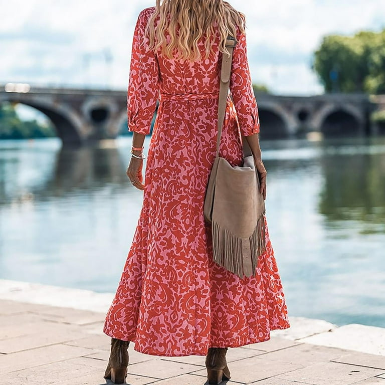 green emerald velvet dress Loose Linen Dress with Pockets Maira