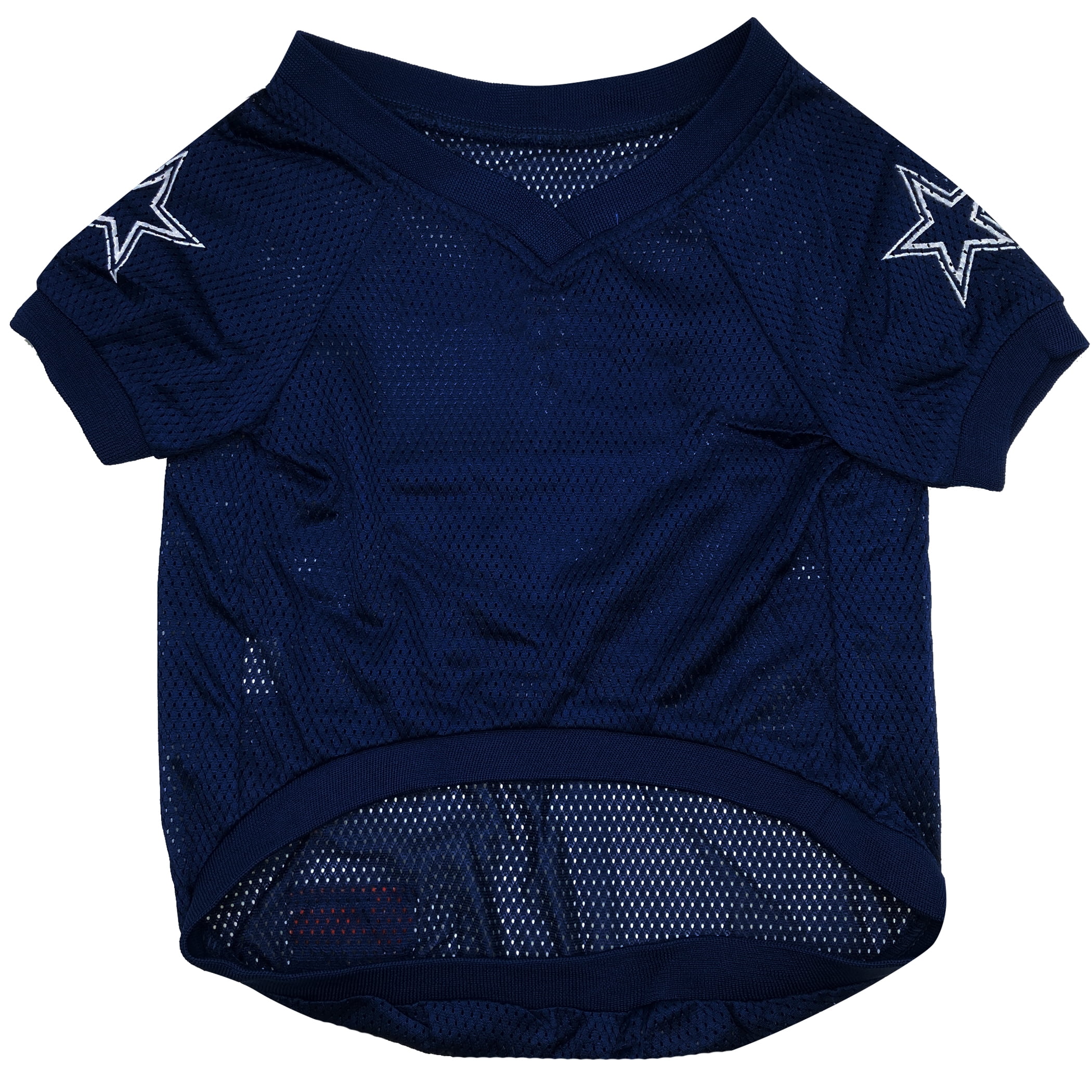 Pets First NFL Dallas Cowboys DOGS & CATS Premium Raglan Mesh Jersey. Licensed, Durable, Breathable Jersey - Medium