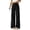 Black, variant on Women's High Waist Wide Leg Dress Pants Tailored Flat Front Straight Leg Casual Trousers,S