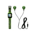 thumbnail image 4 of PlayZoom 2 Kids Boys Black/Green Alien Smartwatch & Earbuds Set, 4 of 5